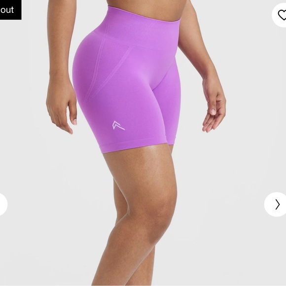 Oner Active Effortless Seamless Shorts Grape - Picture 4 of 7